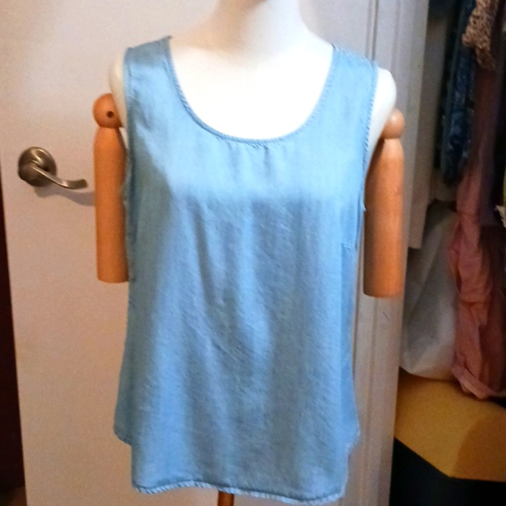 Chico's Lightweight Denim Shell